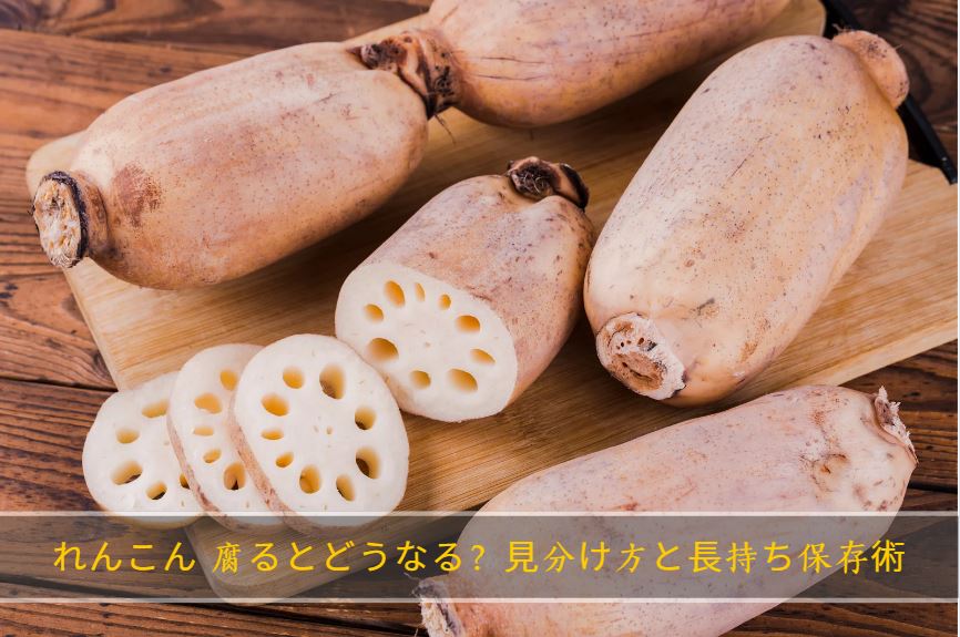 れんこん 腐る