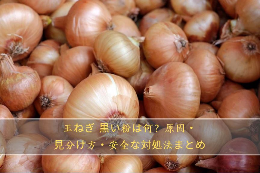 玉ねぎ 黒い粉